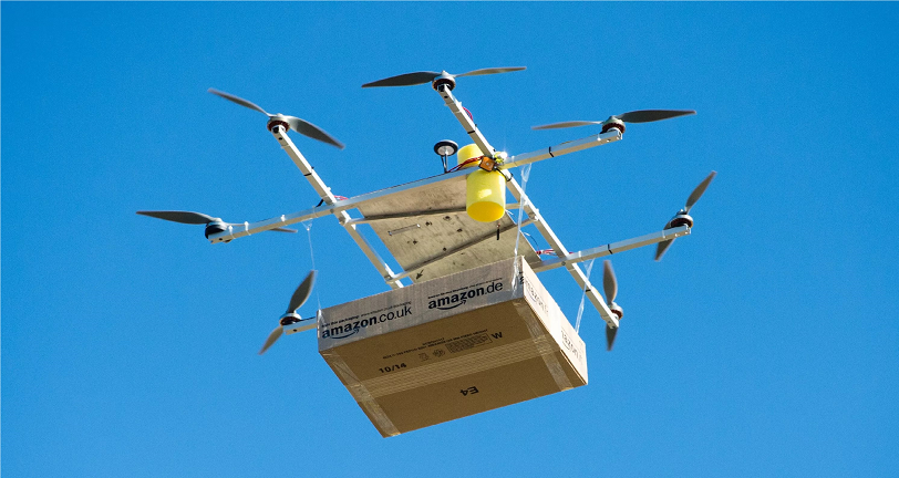 доставка посылок беспилотником